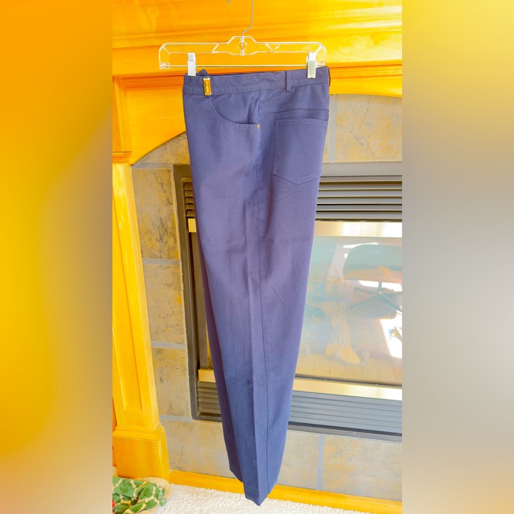 St John 5 Pocket Navy Jeans Pants size 8
